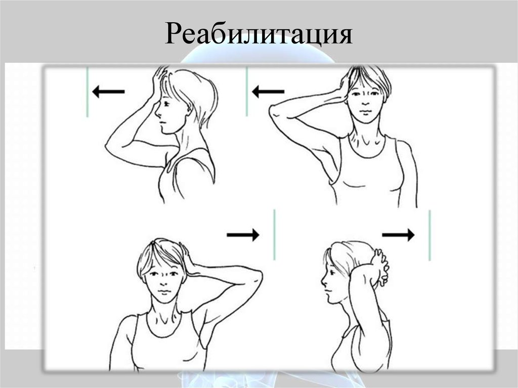 Методика упражнений для шеи