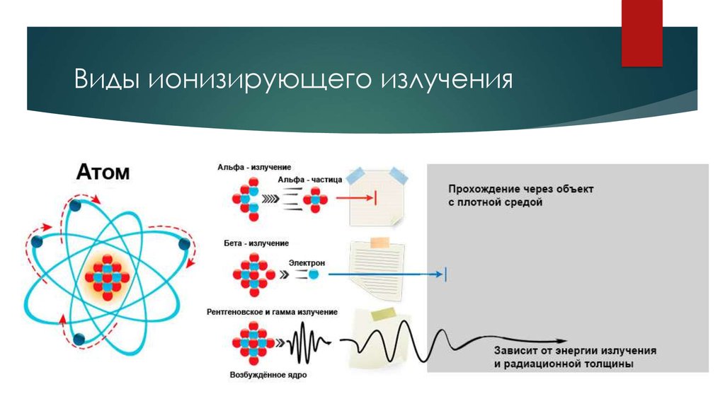 Схема радиоактивного распада для гамма излучающих нуклидов