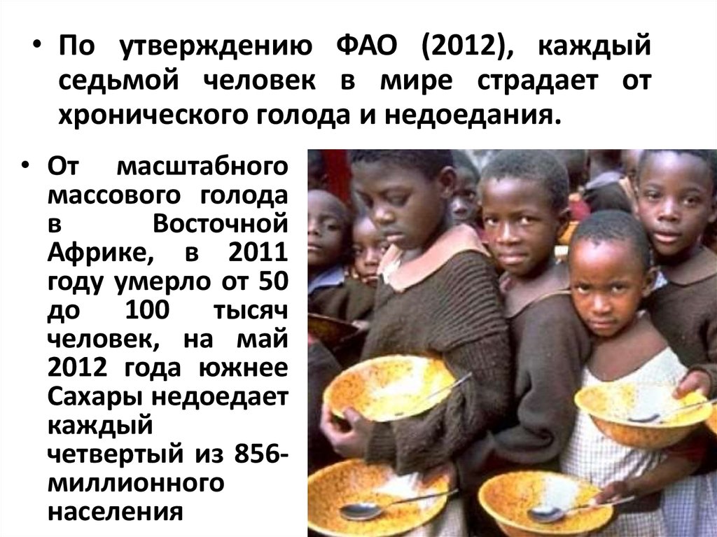 Суть проблемы голода. Голод в Восточной Африке 2011. Голод в Африке статистика.