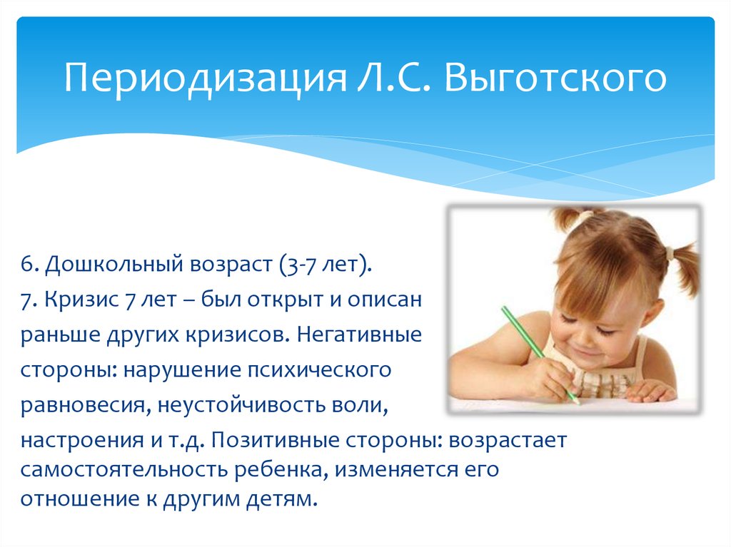 Ранее других. Кризис дошкольника 3-6 лет. Периодизация детей сирот.