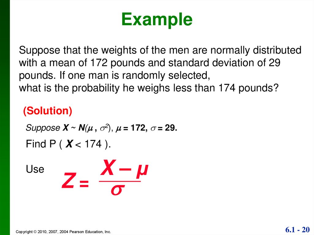 Normal Probability Distributions Prezentaciya Onlajn