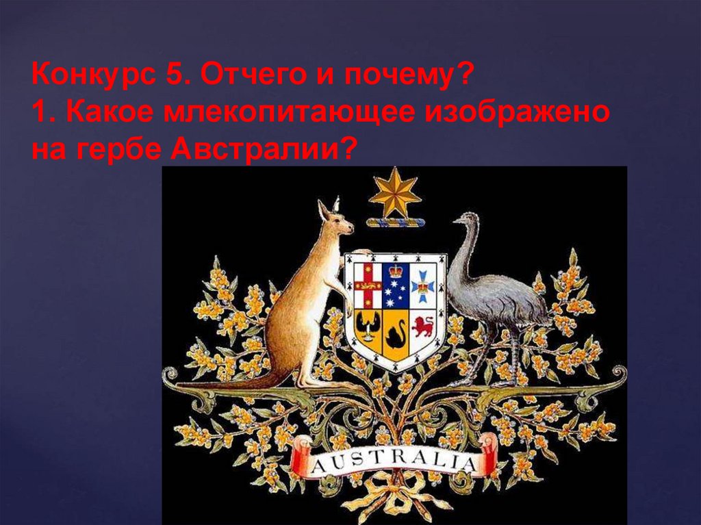 Герб австралии