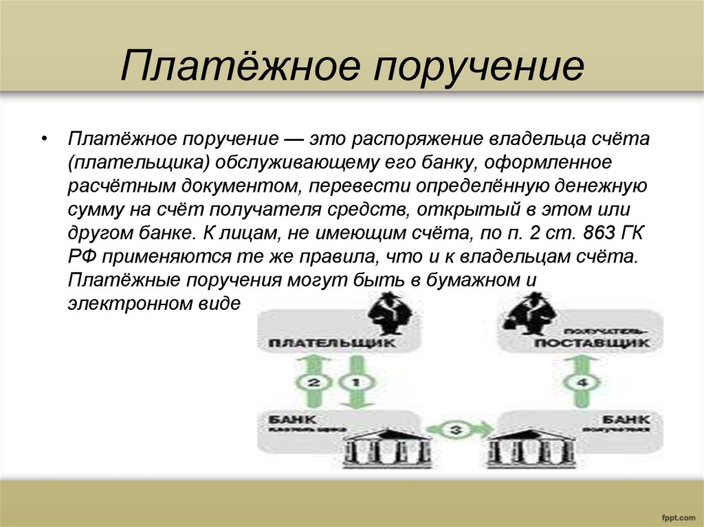 Перекинуть определенную. Расчетные обязательства. Платежное распоряжение. Расчетное поручение. Владелец счета.