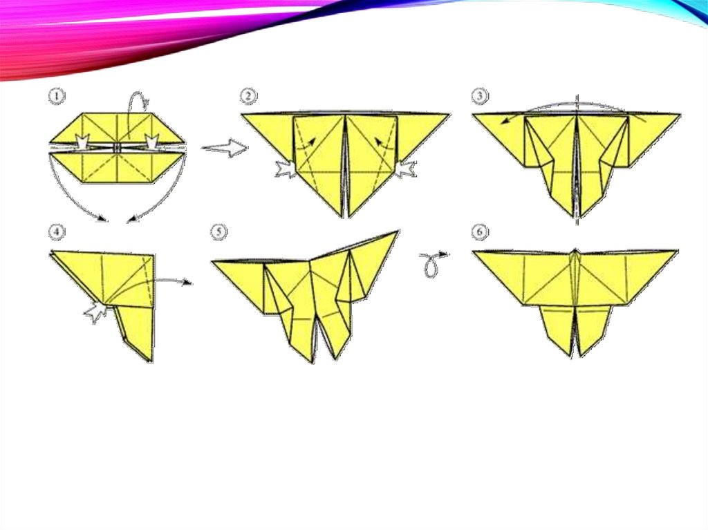 Простейшие оригами из бумаги пошаговое