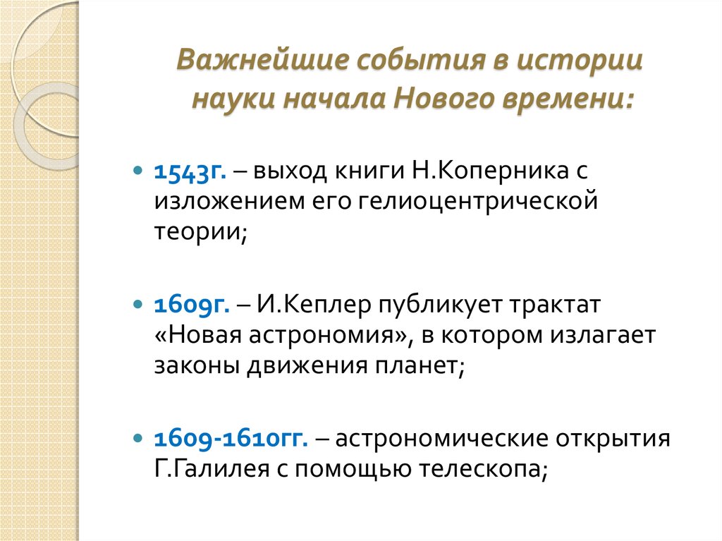 Начала науки. События нового времени в истории. Естествознание нового времени. Естествознание новейшего времени. Естествознание нового времени кратко.