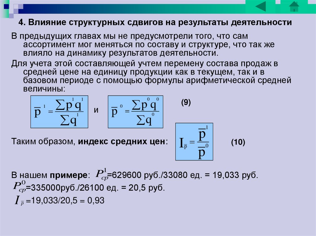 Пример качественного сдвига на политической карте