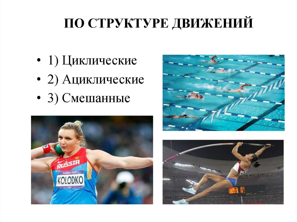 Спортивные игры относят к ациклическим видам