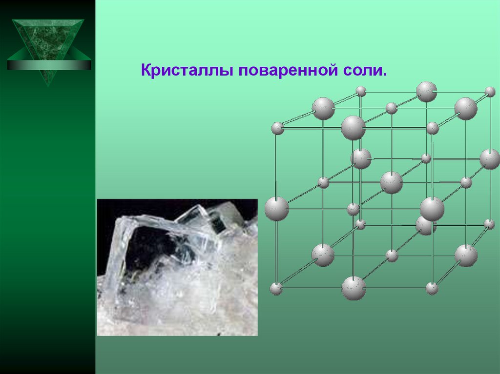 Кристалл поваренной соли нарисовать