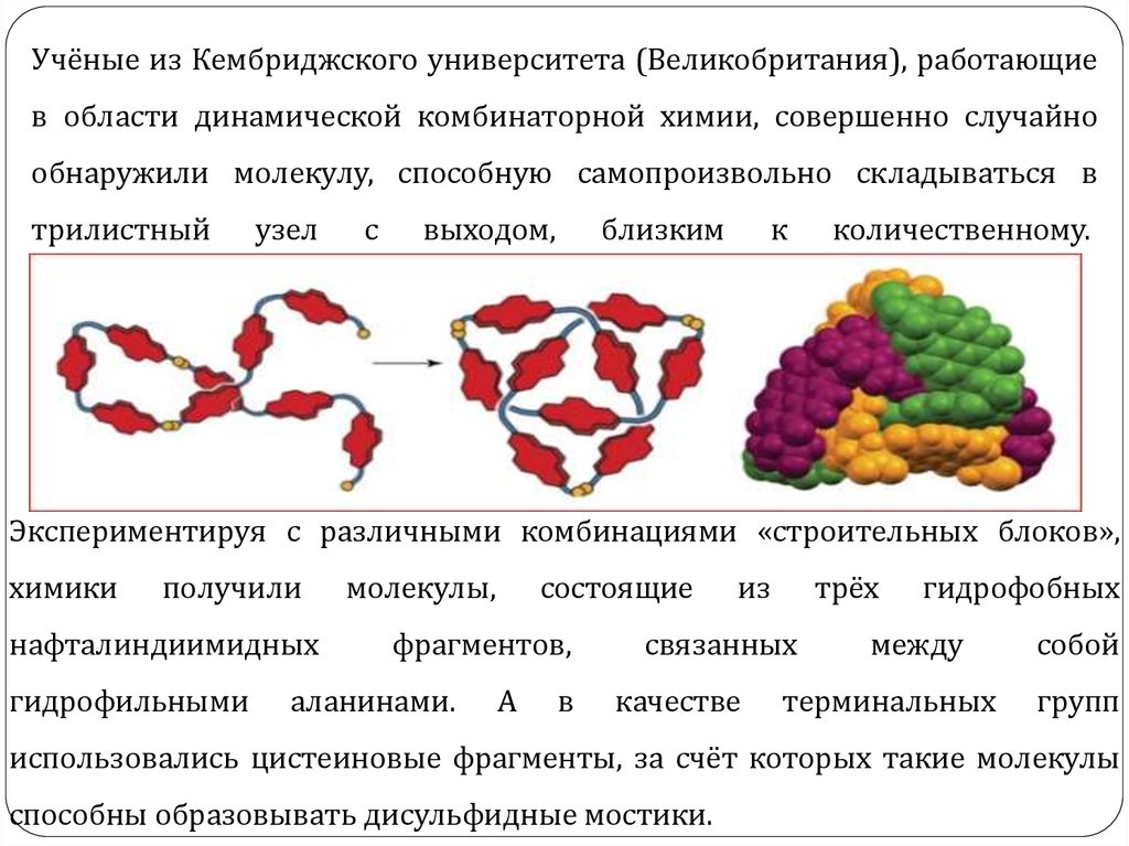 Понятие молекулярный