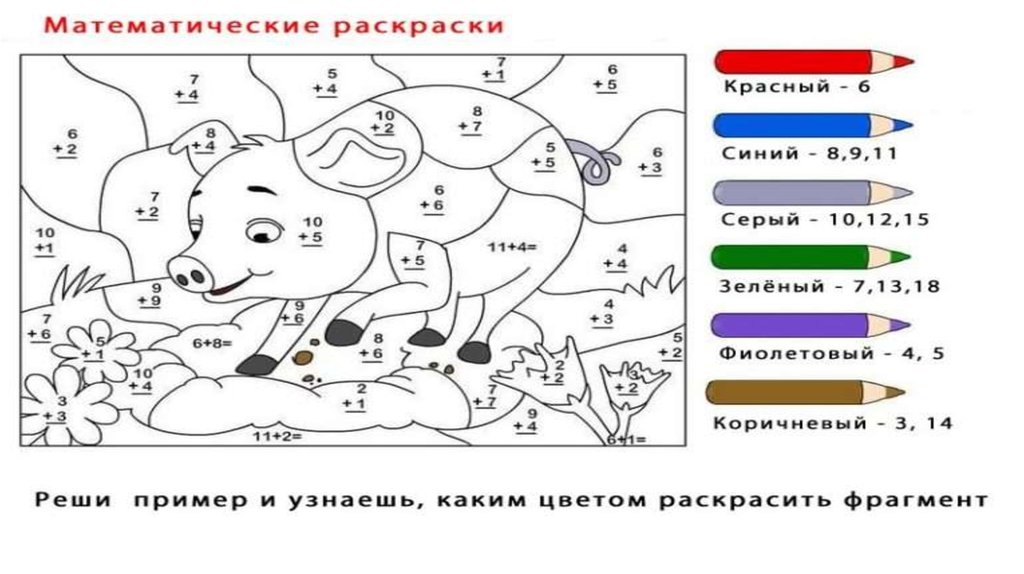 Презентация математические раскраски