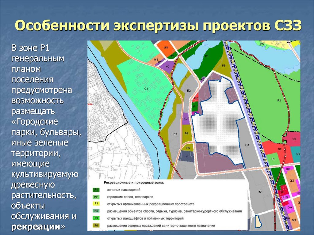 Схема санитарно защитной зоны