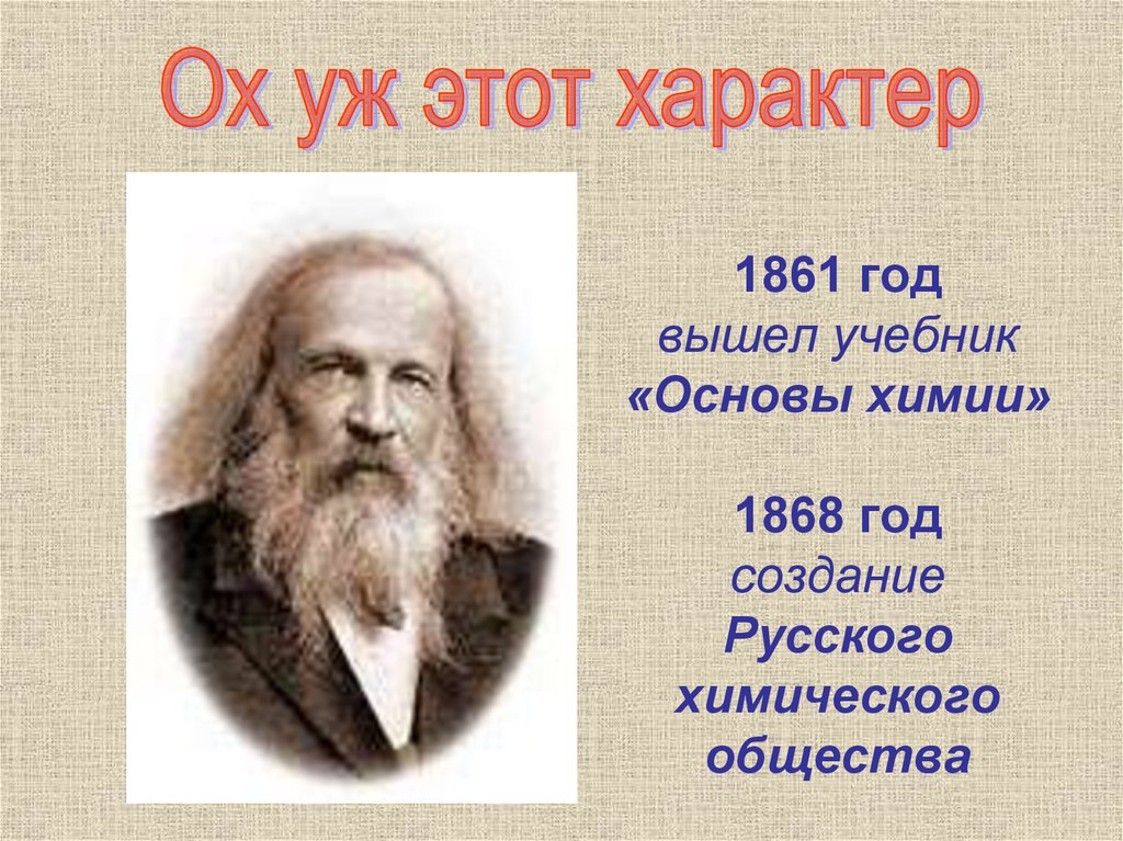 Дмитрий иванович менделеев презентация на английском