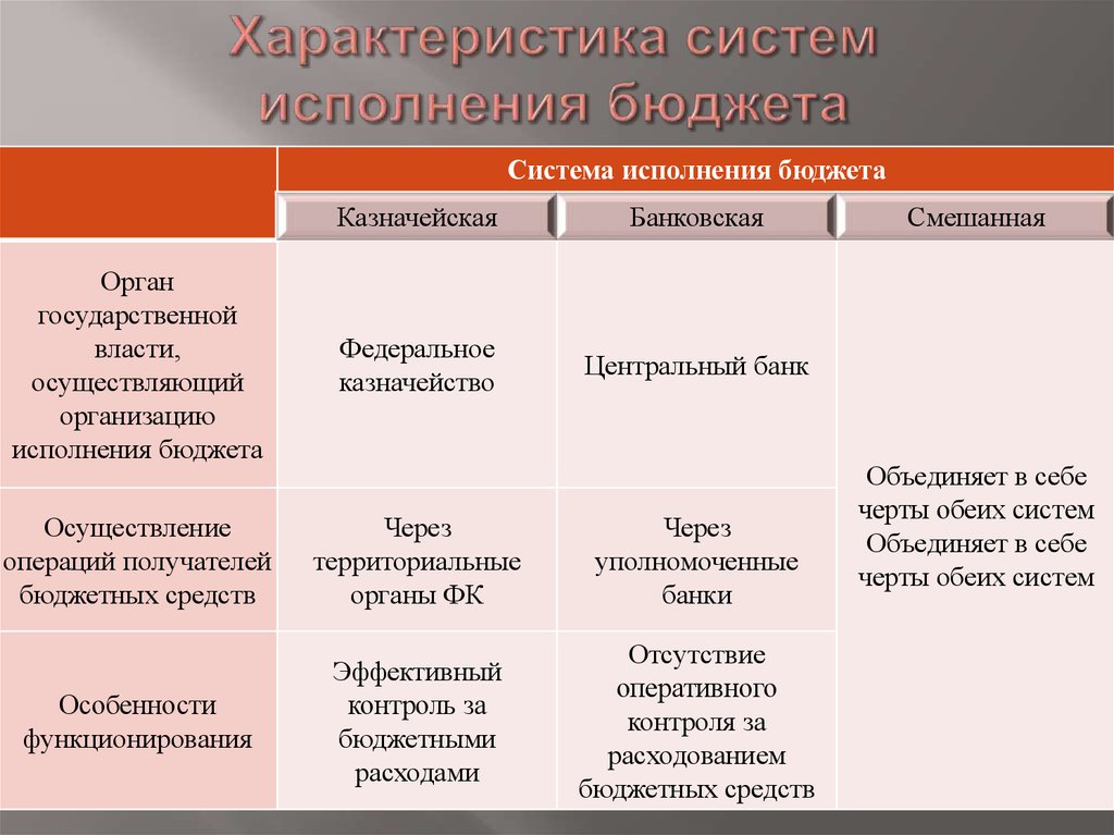 Курсовая работа по теме Казначейская система исполнения бюджета в РФ
