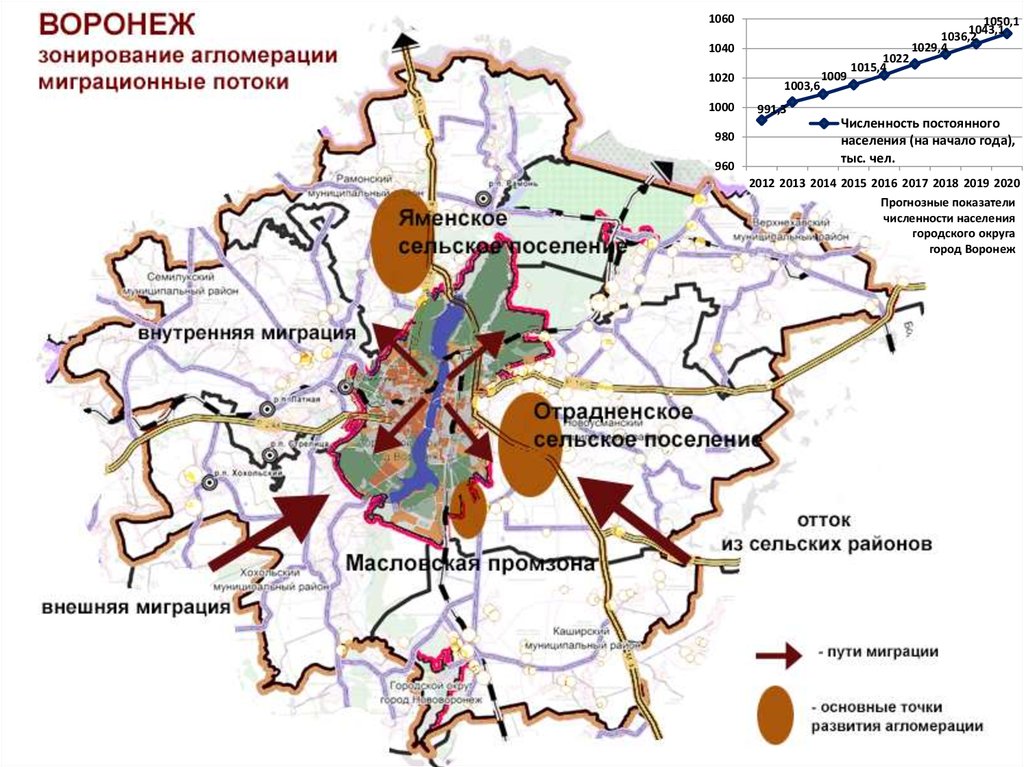 Донецкая агломерация карта