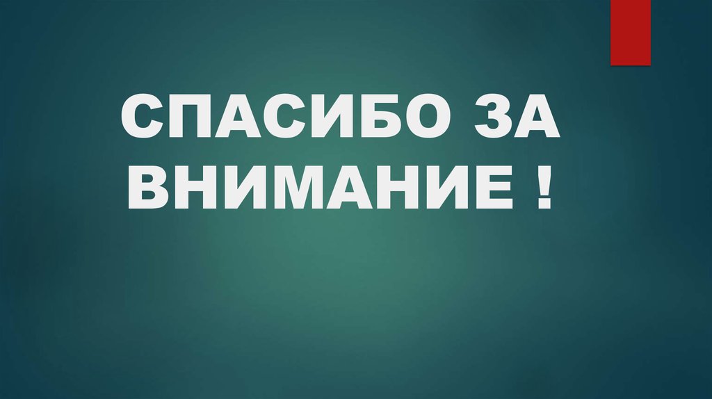 СПАСИБО ЗА ВНИМАНИЕ !