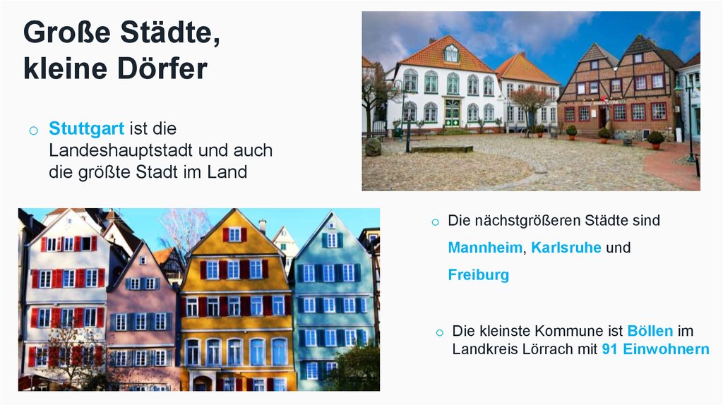 Baden Wurttemberg Online Presentation