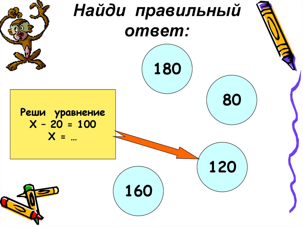 Найдите правильный ответ 1 4