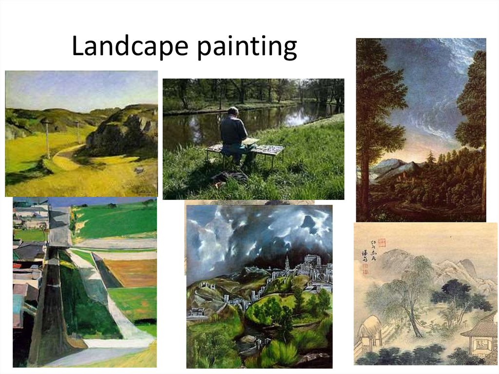 Landcape painting