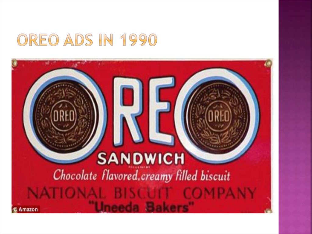 Oreo ads in 1990