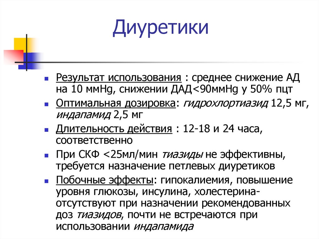 Гидрохлортиазид механизм действия. Диуретики снижение ад. Тиазидовые диуретики. Гидрохлортиазид Длительность действия. Снижение ДАД.