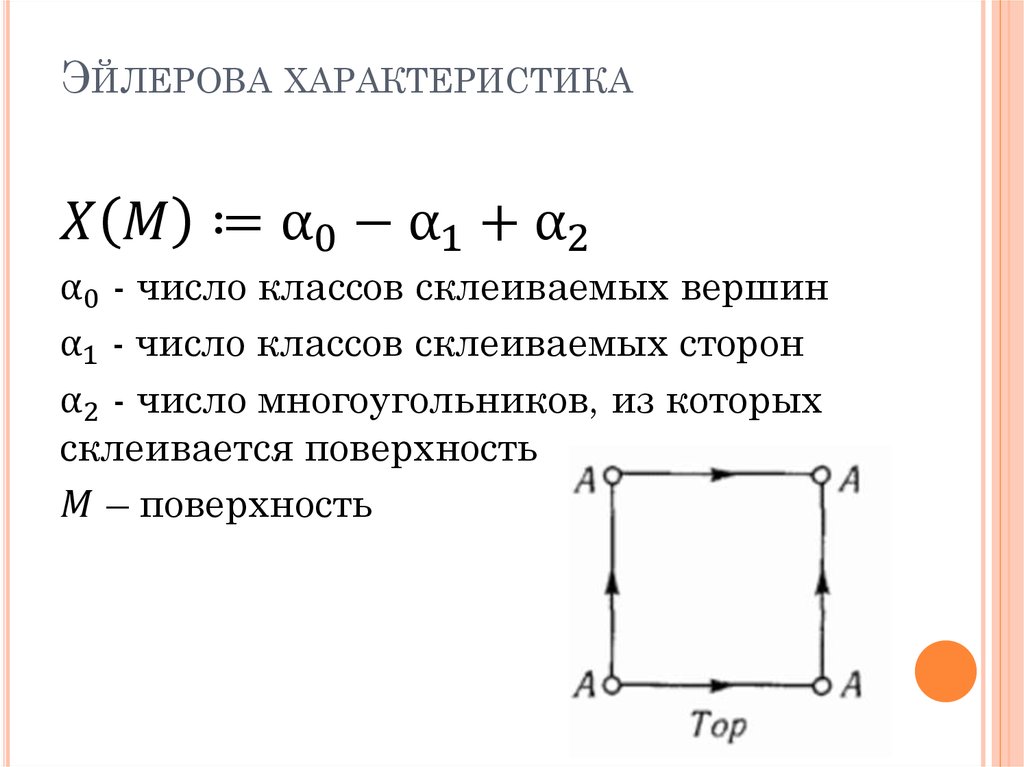 Эйлерова характеристика