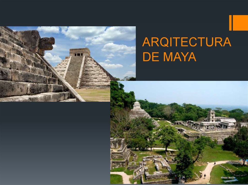 ARQITECTURA DE MAYA