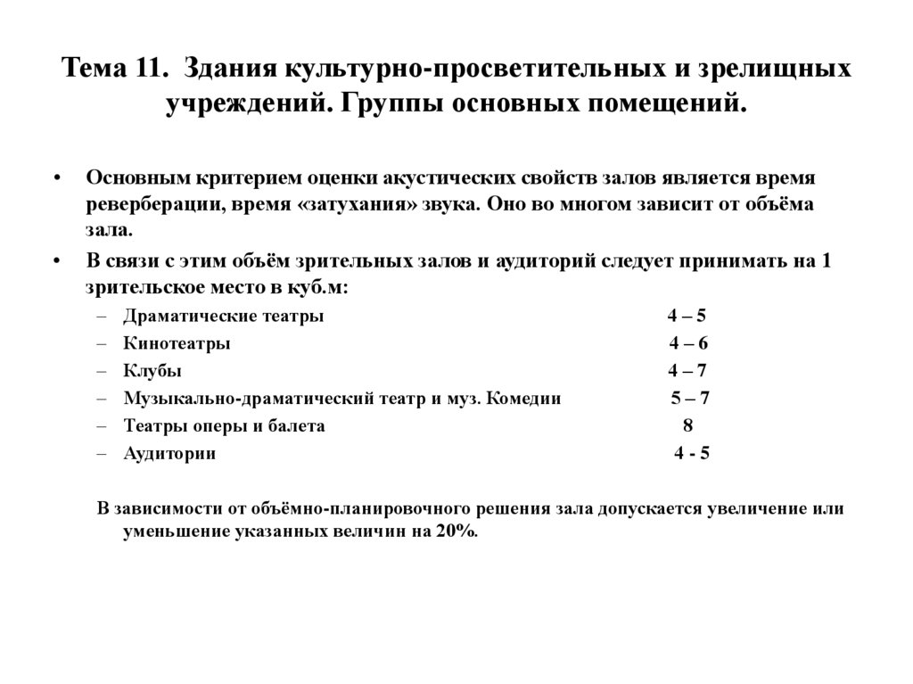 Культурно просветительные зрелищные учреждения