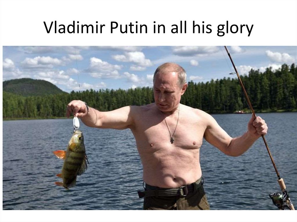 Vladimir Putin in all his glory