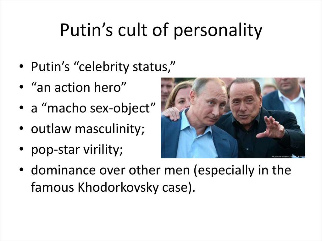 Putin’s cult of personality