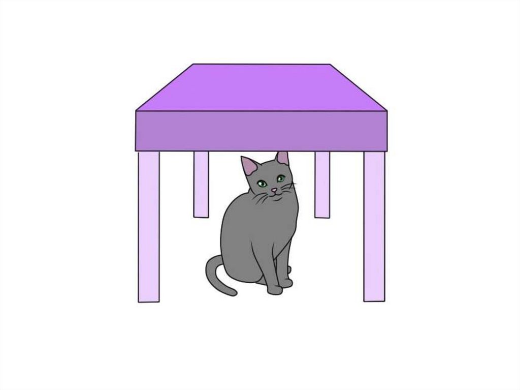 On the table under the chair. Предлоги in on under. Предлог under. Prepositions of place карточки. Flashcards предлоги.