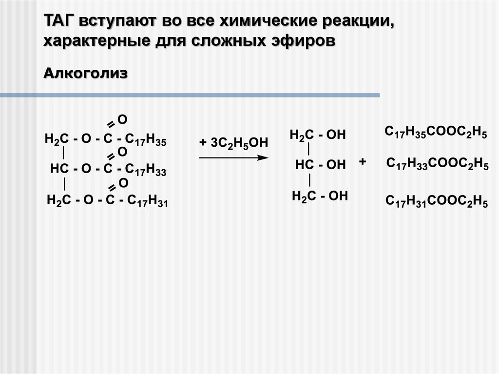 Щелочному гидролизу омылению сложных эфиров соответствует схема