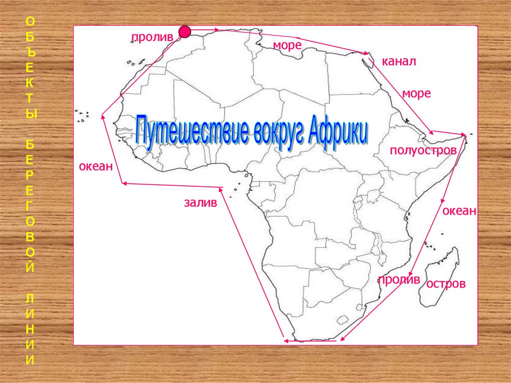 Объекты береговой линии на карте. Береговая линия Африки на контурной. Береговая линия очертания. Объекты береговой линии Африки. Очертания берегов Африки.