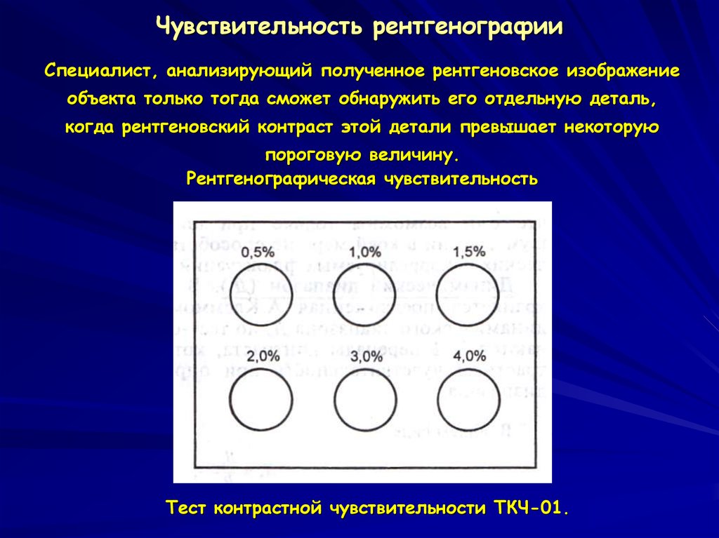 Рентгеновское изображение получают в результате неоднородного