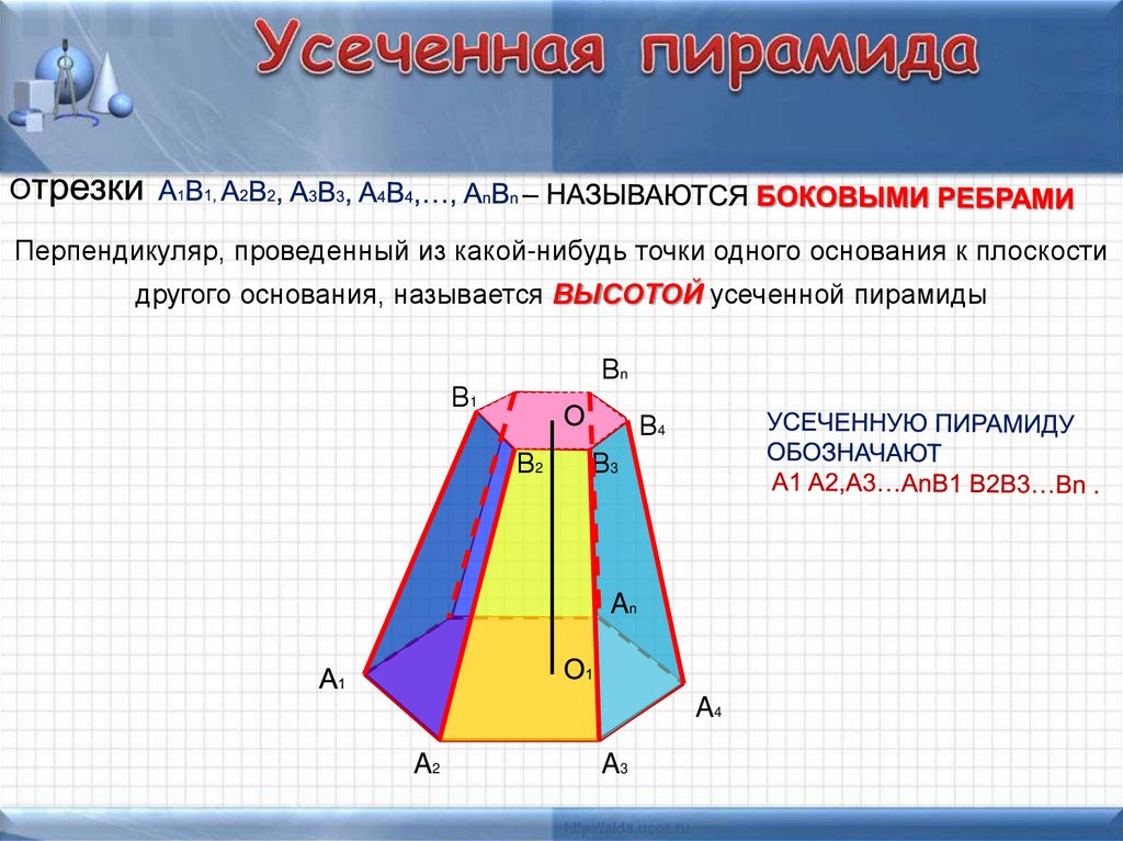 Сколько оснований у усеченной пирамиды