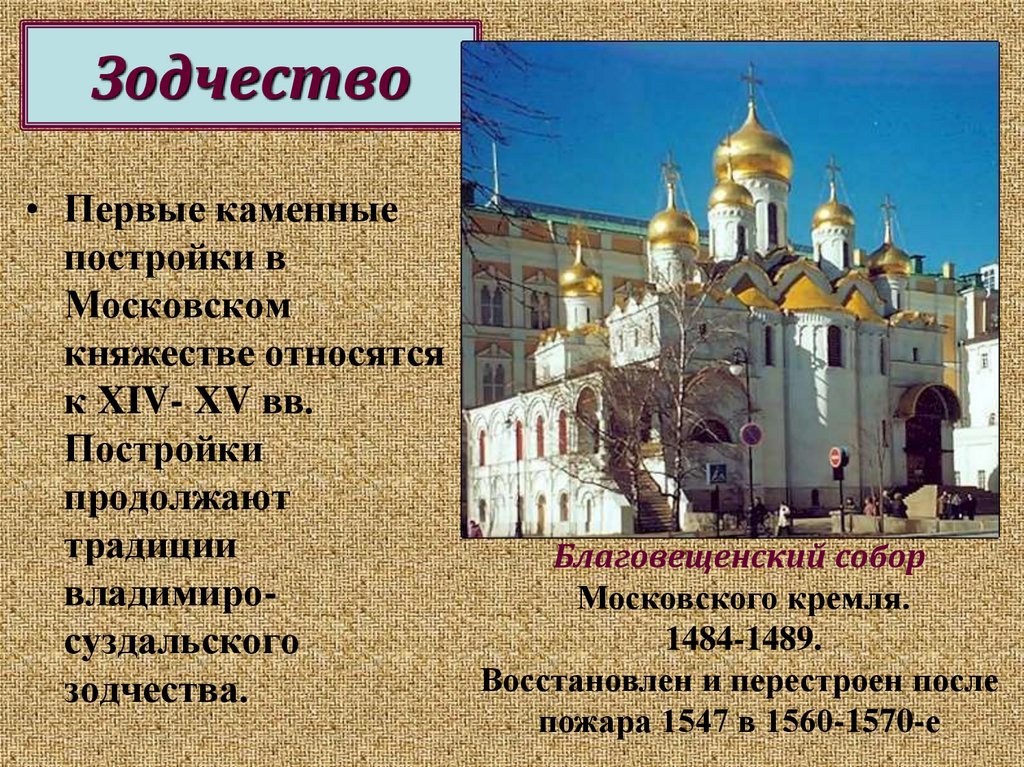 15 век русской культуры. Архитектура Московского княжества 14-15 ВВ. Первые каменные постройки в Московском княжестве. Памятники культуры 13-14 века. Памятники архитектуры XIV-XV ВВ.