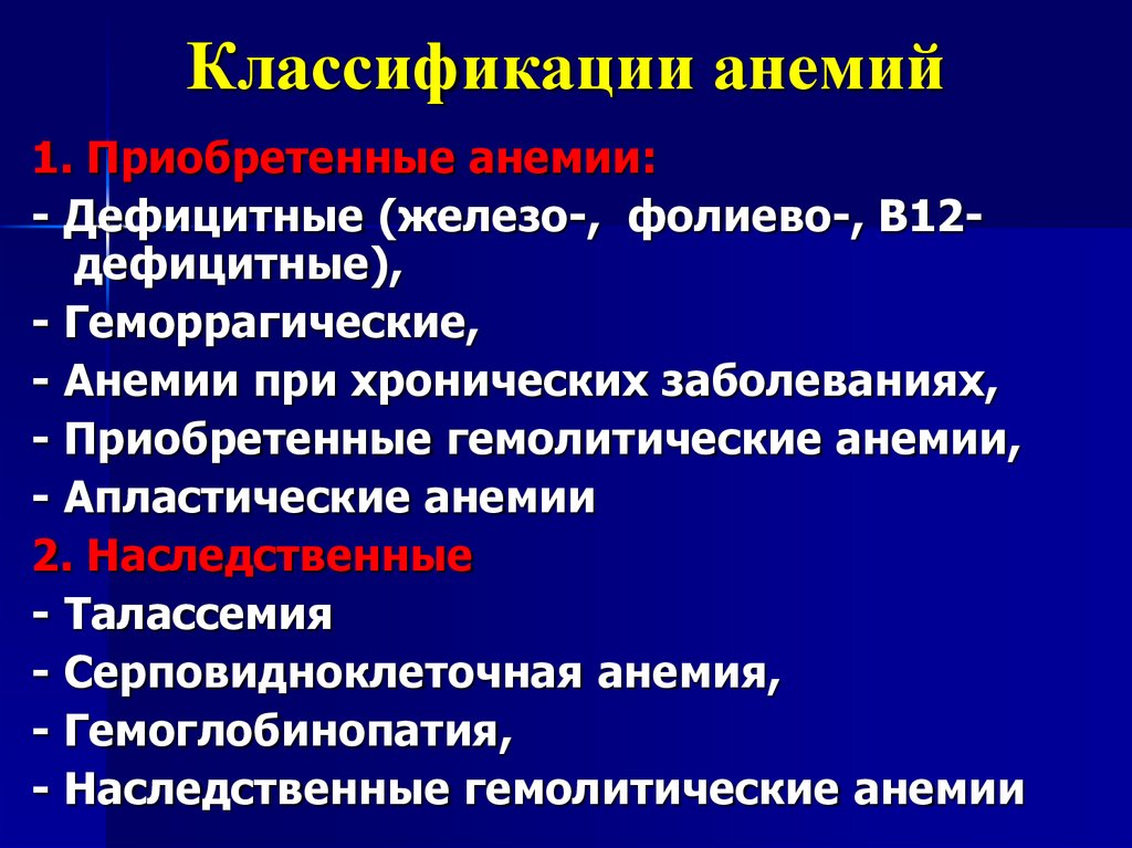 Приобретенные заболевания. В12 анемия классификация. Приобретенные гемолитические анемии классификация. Классификация гемолитических анемий. Геморрагическая анемия классификация.