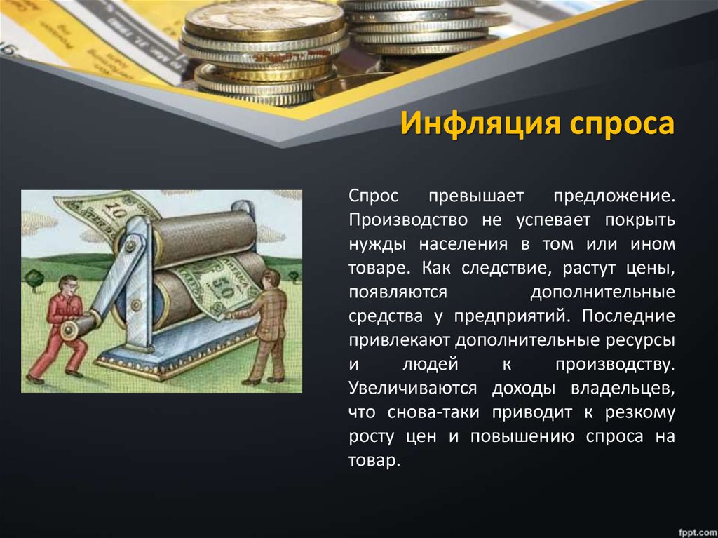 Инфляция спроса картинки