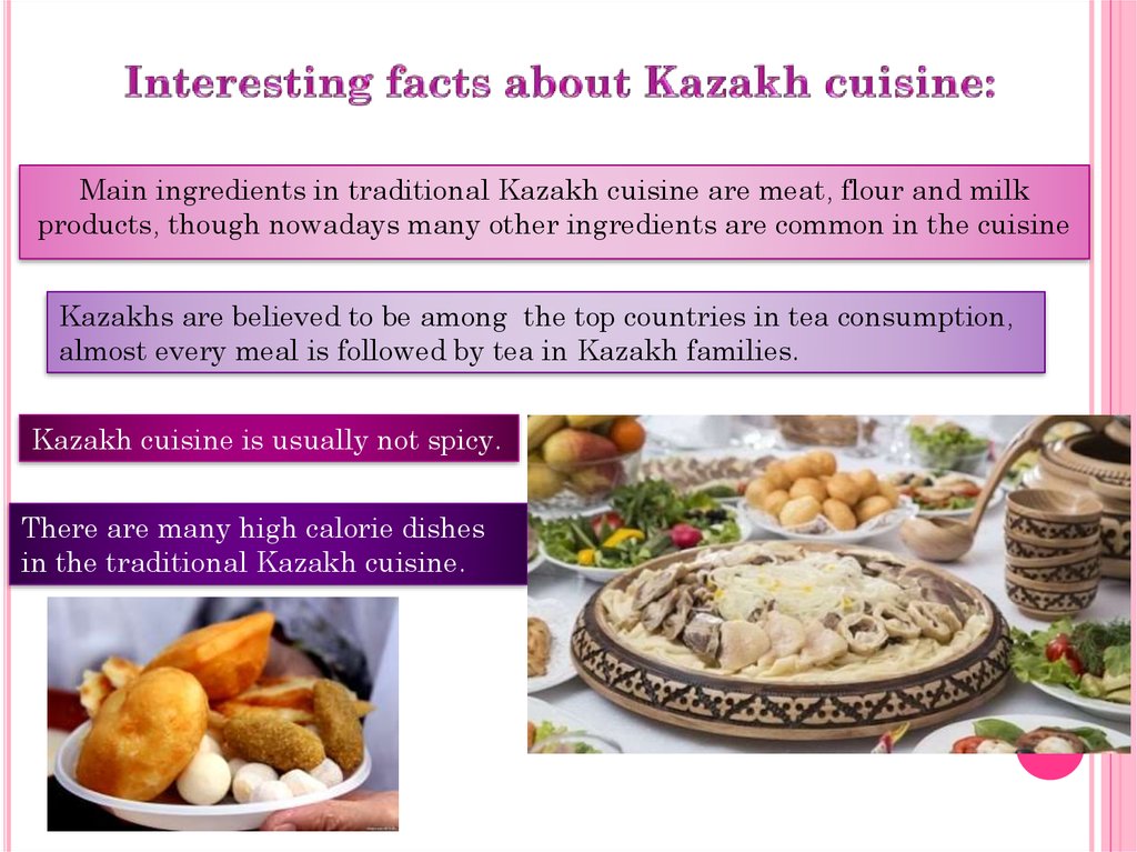 Interesting facts about Kazakh cuisine: