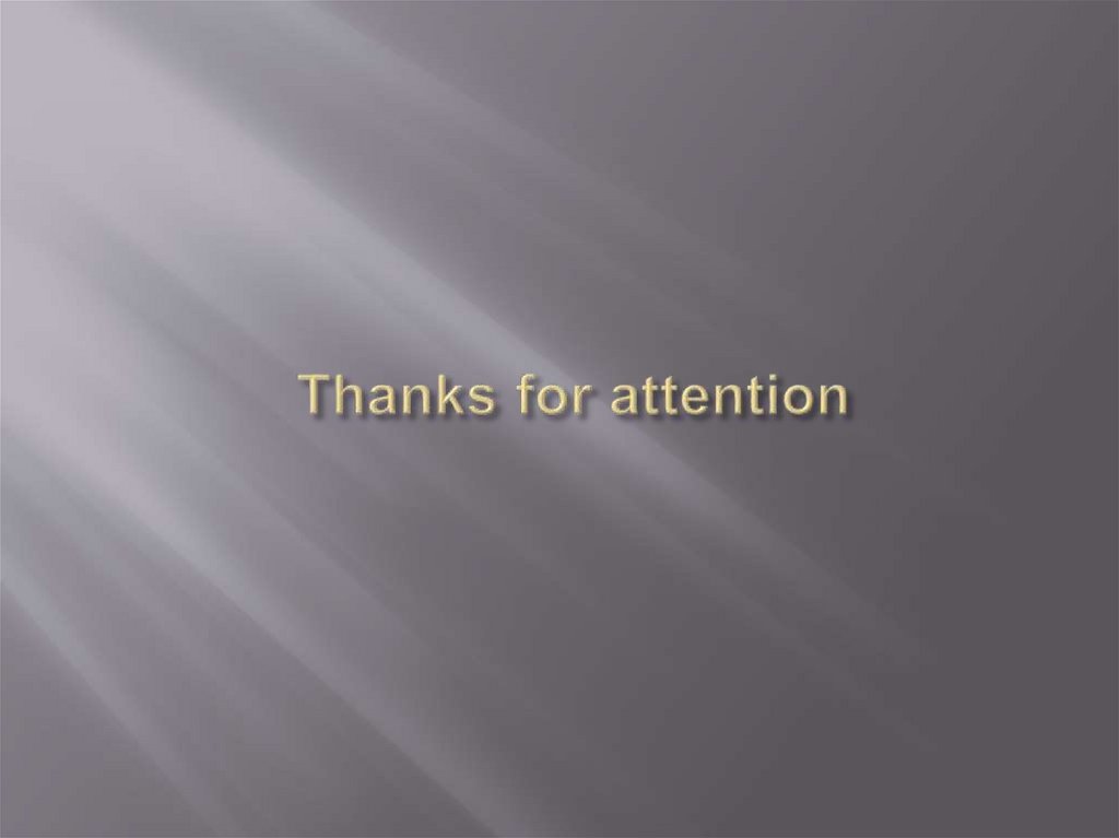 Thanks for attention