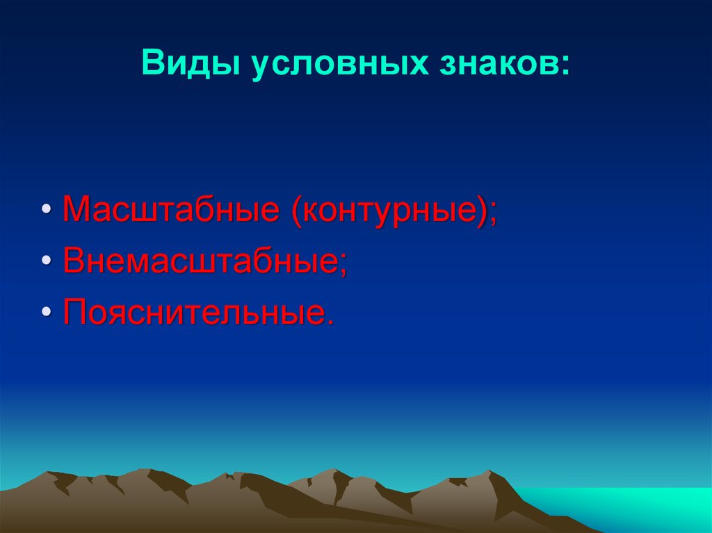 Поясняющий вид