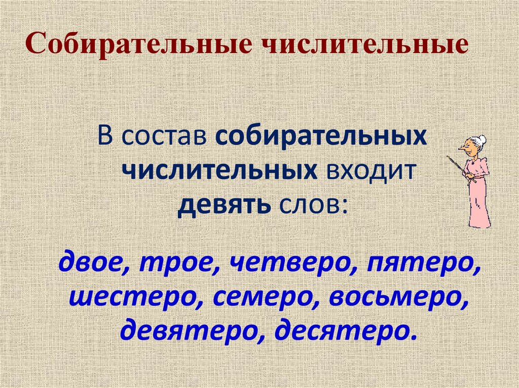 Числительные презентация