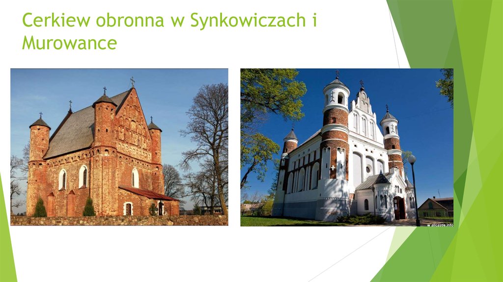 Cerkiew obronna w Synkowiczach i Murowance