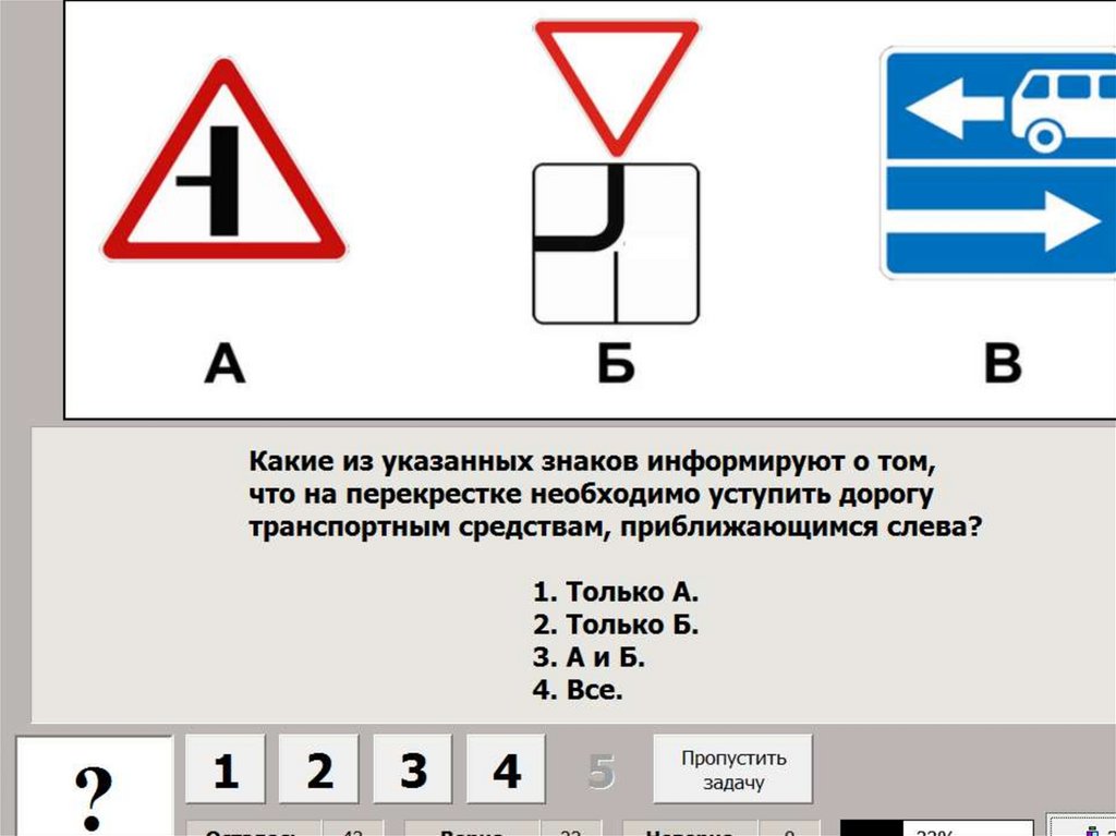 Знаки указывающие на автомобиль