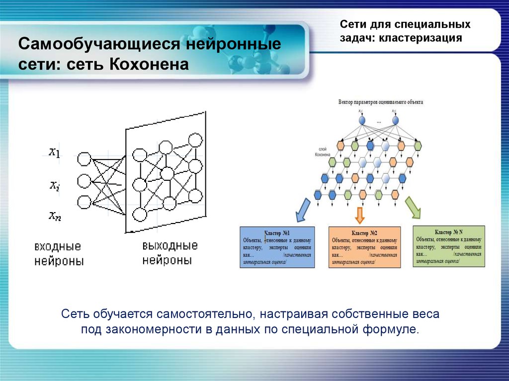 Нейросеть пишет реферат. Сеть Кохонена кластеризация. Самоорганизующаяся сеть Кохонена. Нейросети Кохонена. Структура нейронной сети Кохонена.