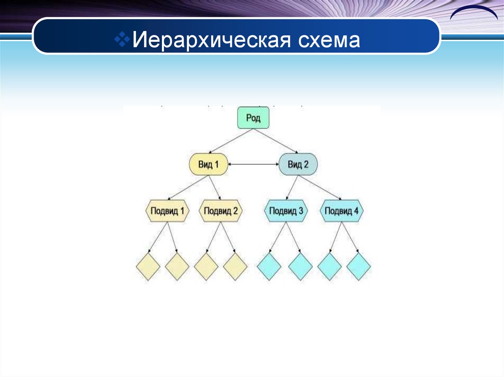 Сделать схему иерархию онлайн