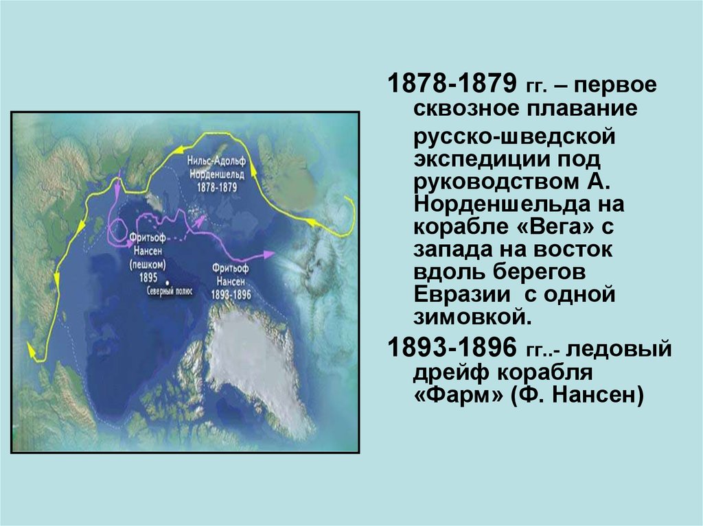 Какой океан открыл нансен