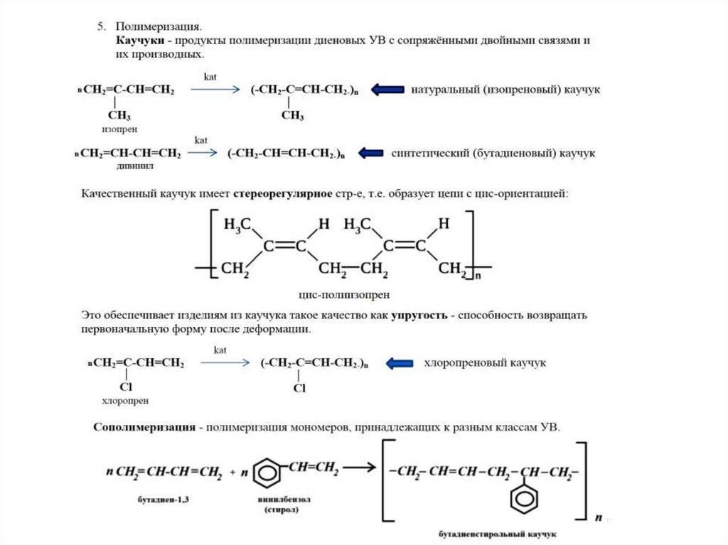 Гибридизация алкадиенов