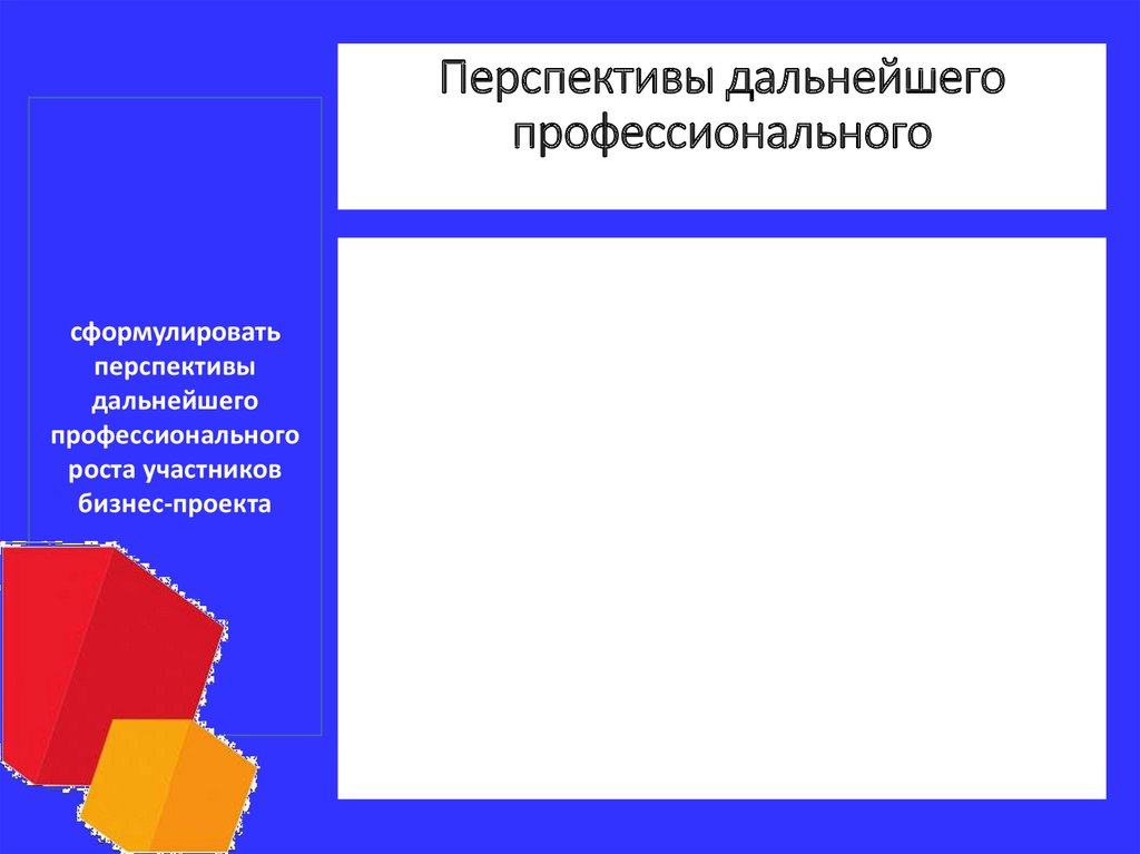 Перспективы дальнейшей работы над проектом