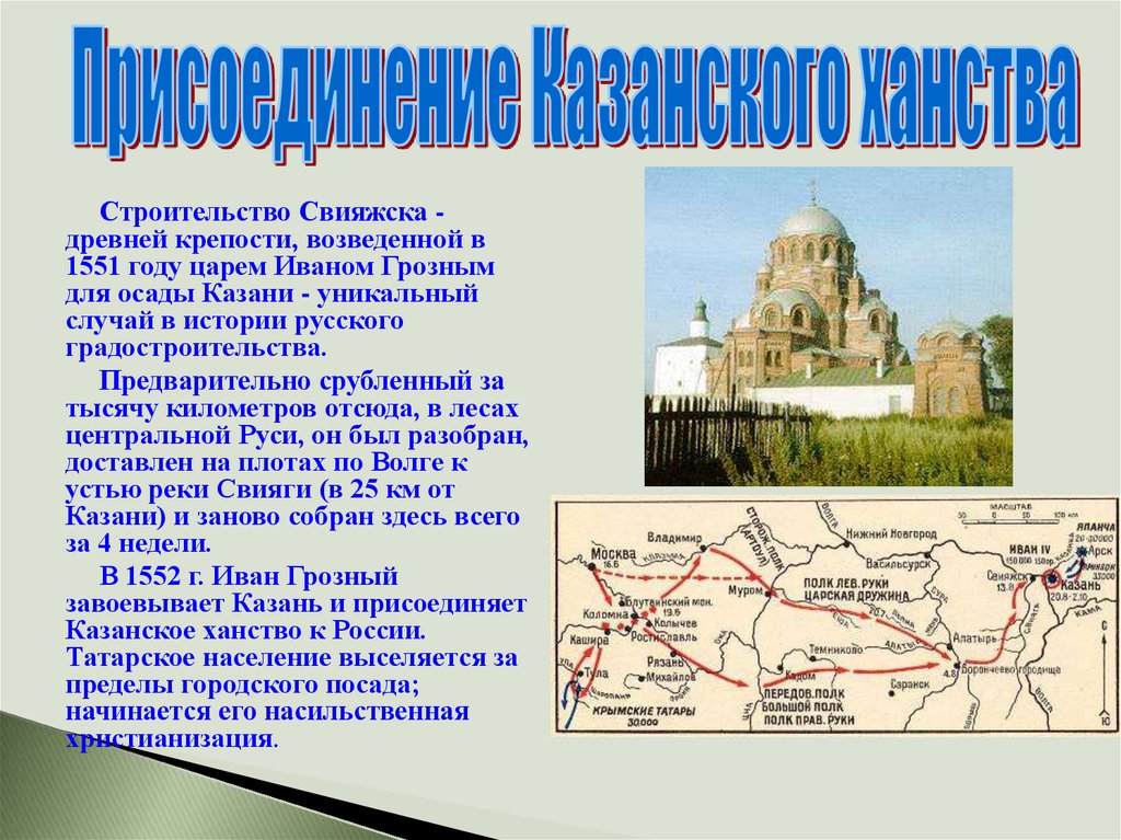 Строительство свияжска. Крепость Свияжск 1551. Строительство крепости Свияжск. Возведение Свияжска – крепости.