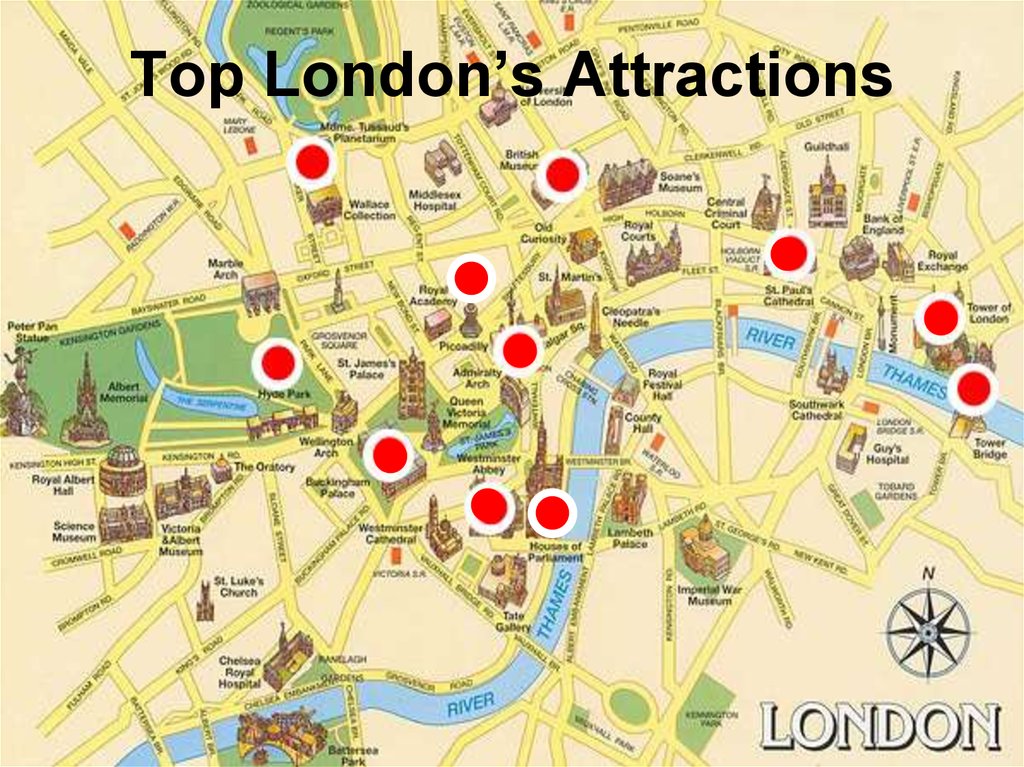 A Tour Guide Around London
